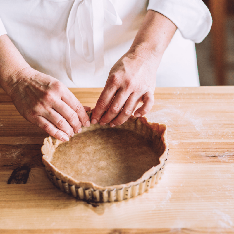 box de pâtisserie tarte pécan